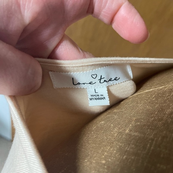 Love tree size large apricot color tank - Picture 4 of 6